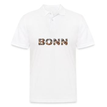 Bonn Hund - Männer Poloshirt - Weiß - Vorne - Kai (181cm)