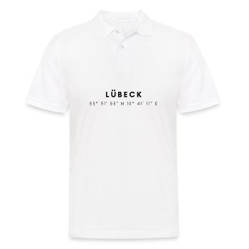 Coordonnées de Lübeck - Polo Homme - blanc - Devant - Kai (181cm)