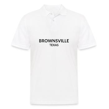 Brownsville, Texas, États-Unis - Polo Homme - blanc - Devant - Kai (181cm)