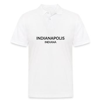 Indianapolis Indiana États-Unis - Polo Homme - blanc - Devant - Kai (181cm)