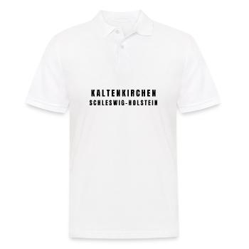 Kaltenkirchen Schleswig-Holstein - Männer Poloshirt - Weiß - Vorne - Kai (181cm)
