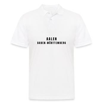 Aalen, Bade-Wurtemberg - Polo Homme - blanc - Devant - Kai (181cm)