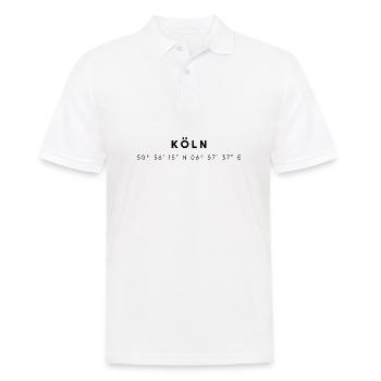 les coordonnées de Cologne - Polo Homme - blanc - Devant - Kai (181cm)