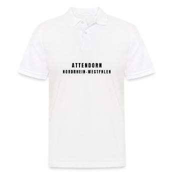 Attendorn, Rhénanie-du-Nord-Westphalie - Polo Homme - blanc - Devant - Kai (181cm)