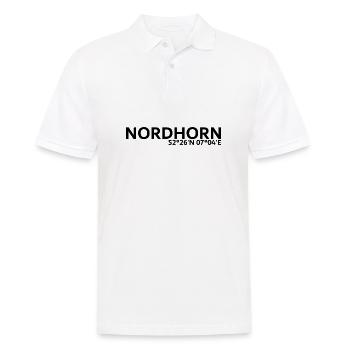 Nordhorn Coordinates - Men's Polo Shirt - white - Front - Kai (181cm)