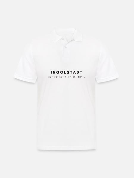 Ingolstadt coordinates - Men's Polo Shirt - white