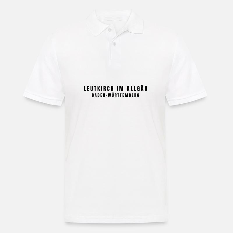 Leutkirch im Allgäu, Bade-Wurtemberg - Polo Homme - blanc