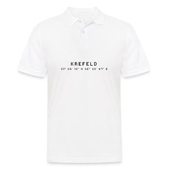 Krefeld coordinates - Men's Polo Shirt - white - Front - Kai (181cm)