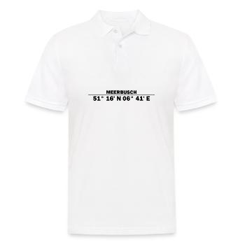Meerbusch coordinates - Men's Polo Shirt - white - Front - Kai (181cm)