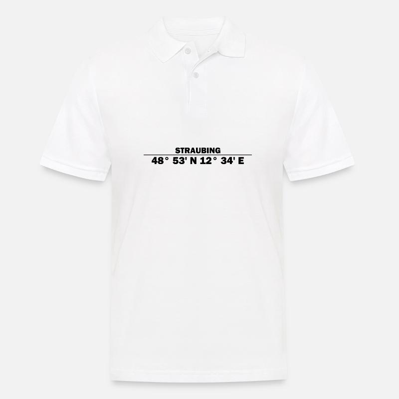 Coordonnées de Straubing - Polo Homme - blanc
