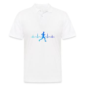 Jogging Cross Country Course De Course Hommes - Polo Homme - blanc - Devant - Kai (181cm)