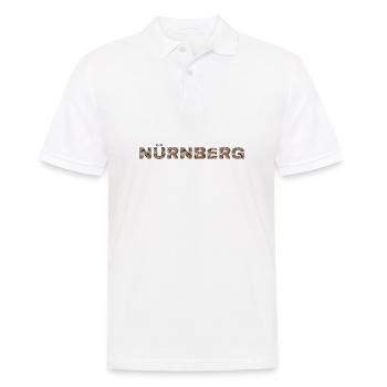 Nürnberg Hund - Männer Poloshirt - Weiß - Vorne - Kai (181cm)