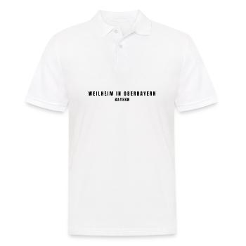 Weilheim en Haute-Bavière, en Bavière - Polo Homme - blanc - Devant - Kai (181cm)