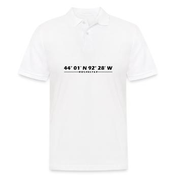 Rochester Coordinates - Men's Polo Shirt - white - Front - Kai (181cm)