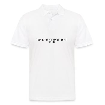 Coordonnées Wiehl Rhénanie-du-Nord-Westphalie - Polo Homme - blanc - Devant - Kai (181cm)