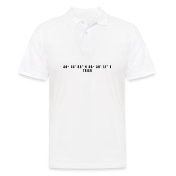 Coordonnées Trèves Rhénanie-Palatinat - Polo Homme - blanc - Devant - Kai (181cm)