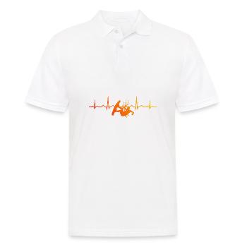 Kitesurf Kite Kite Men Kitesurfing Women - Men's Polo Shirt - white - Front - Kai (181cm)