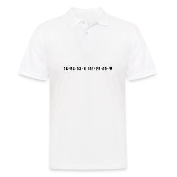 Monclova Mexiko - Männer Poloshirt - Weiß - Vorne - Kai (181cm)