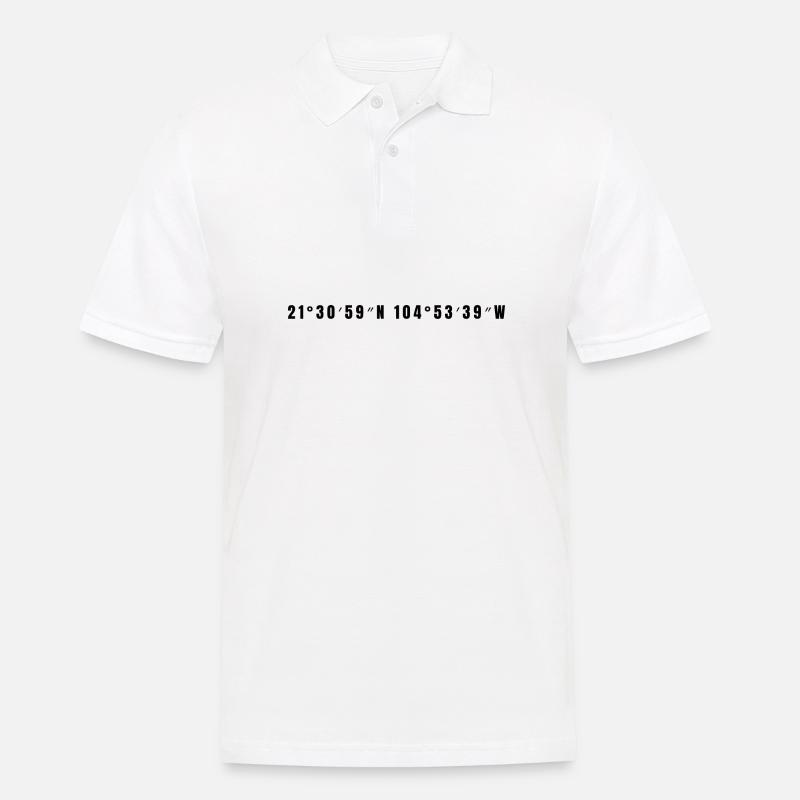 Tepic Mexiko - Männer Poloshirt - Weiß