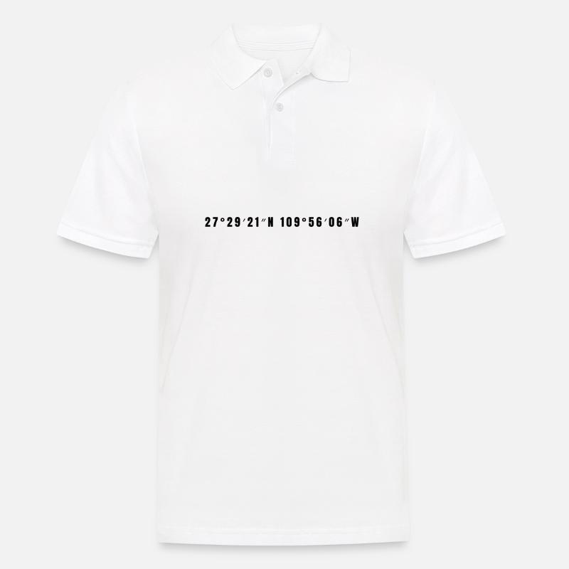 Ciudad Obregón Mexiko - Männer Poloshirt - Weiß