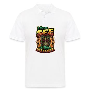 Ich Kann Dich Aus Der Ferne Sehen Taro-karten - Männer Poloshirt - Weiß - Vorne - Kai (181cm)