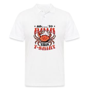 À propos de ruiner ce t-shirt mangeur de crabe - Polo Homme - blanc - Devant - Kai (181cm)
