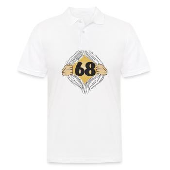 68 CHEMISE SUR - Polo Homme - blanc - Devant - Kai (181cm)