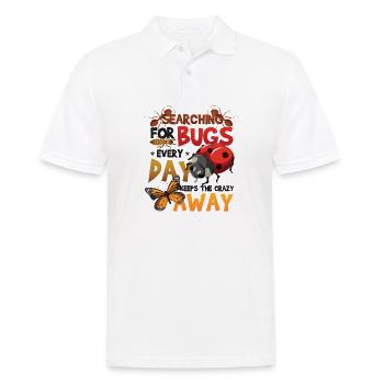 Recherche d’insectes - Polo Homme - blanc - Devant - Kai (181cm)