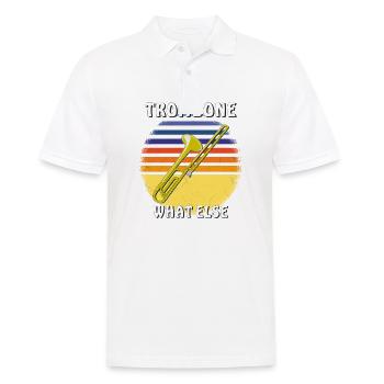TROMBONE QUOI D’AUTRE - Polo Homme - blanc - Devant - Kai (181cm)