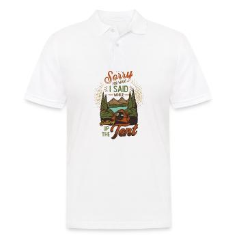 Je suis désolé pour ce que j’ai dit - Polo Homme - blanc - Devant - Kai (181cm)