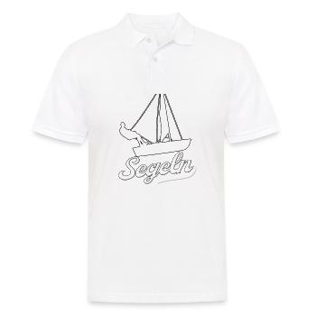 Segler Segelboot Meer Segeln - Männer Poloshirt - Weiß - Vorne - Kai (181cm)