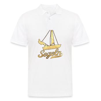 Segler Segelboot Meer Segeln - Männer Poloshirt - Weiß - Vorne - Kai (181cm)