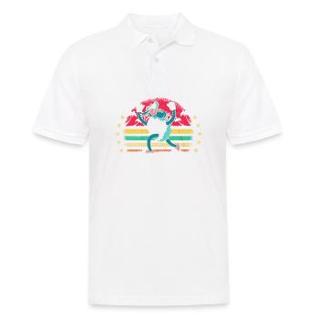 Schafe Bauern Bauernhof Schaf Wolle Landwirt - Männer Poloshirt - Weiß - Vorne - Kai (181cm)