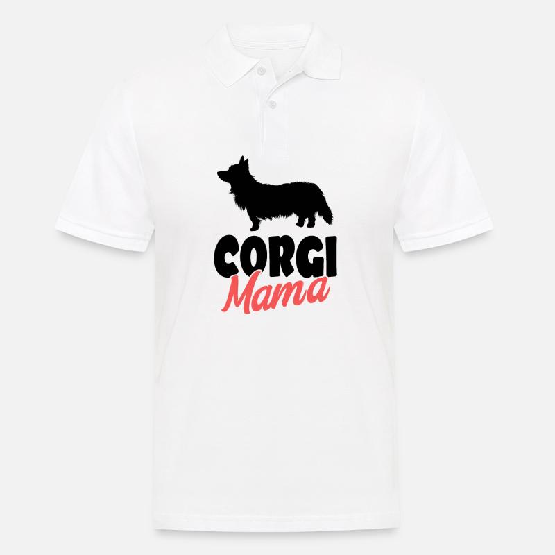 Corgi - Polo Homme - blanc