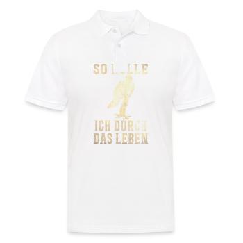 Skateboarder Skateboarding Skaten Skater - Männer Poloshirt - Weiß - Vorne - Kai (181cm)