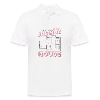 Ich Richte Stillschweigend Über Ihr Haus Architekt - Männer Poloshirt - Weiß - Vorne - Kai (181cm)