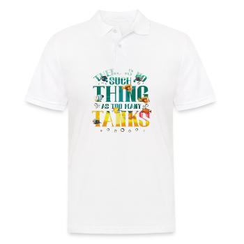 Il n’y a pas de poisson dans trop d’aquariums - Polo Homme - blanc - Devant - Kai (181cm)