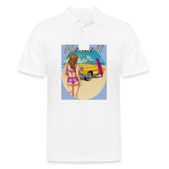 HAWAÏ - Polo Homme - blanc - Devant - Kai (181cm)