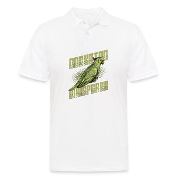 Cockatoo Whisperer, Cockatoo, Bird - Men's Polo Shirt - white - Front - Kai (181cm)