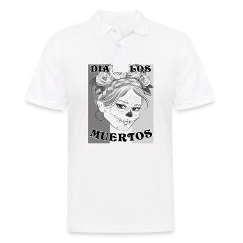 DIA DE LOS MUERTOS - Men's Polo Shirt - white - Front - Kai (181cm)