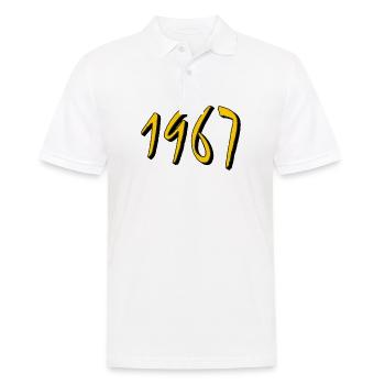 ANNÉE D’ANNIVERSAIRE 1967 - Polo Homme - blanc - Devant - Kai (181cm)