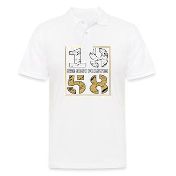 LE MEILLEUR POUR TOUJOURS 1958 - Polo Homme - blanc - Devant - Kai (181cm)