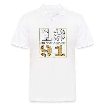 LE MEILLEUR POUR TOUJOURS 1991 - Polo Homme - blanc - Devant - Kai (181cm)