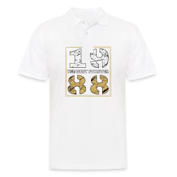 LE MEILLEUR POUR TOUJOURS 1988 - Polo Homme - blanc - Devant - Kai (181cm)