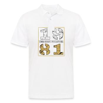 LE MEILLEUR POUR TOUJOURS 1981 - Polo Homme - blanc - Devant - Kai (181cm)