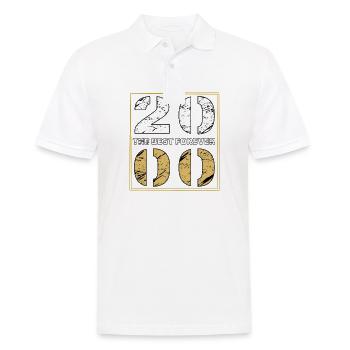 LE MEILLEUR FOREVER 2000 - Polo Homme - blanc - Devant - Kai (181cm)
