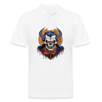 HALLOWEEN - Polo Homme - blanc - Devant - Kai (181cm)