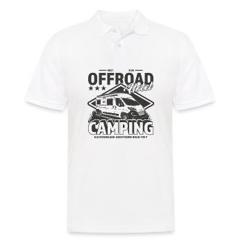 Offroad Hotel Kastenwagen Camping - Männer Poloshirt - Weiß - Vorne - Kai (181cm)