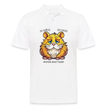 I WASN'T THAT TIRED LAST NIGHT - Men's Polo Shirt - white - Front - Kai (181cm)