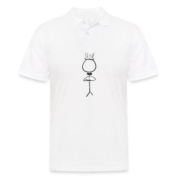 kochen koch - Männer Poloshirt - Weiß - Vorne - Kai (181cm)
